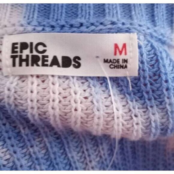 EPIC THREADS RAINBOW TIE DYE GIRLS SWEATER SZ.M NWT. - Picture 5 of 9